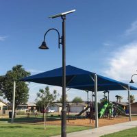 solar street and roadway lights