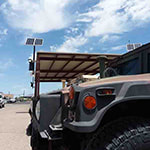 Military Base Solar powered led Lighting
